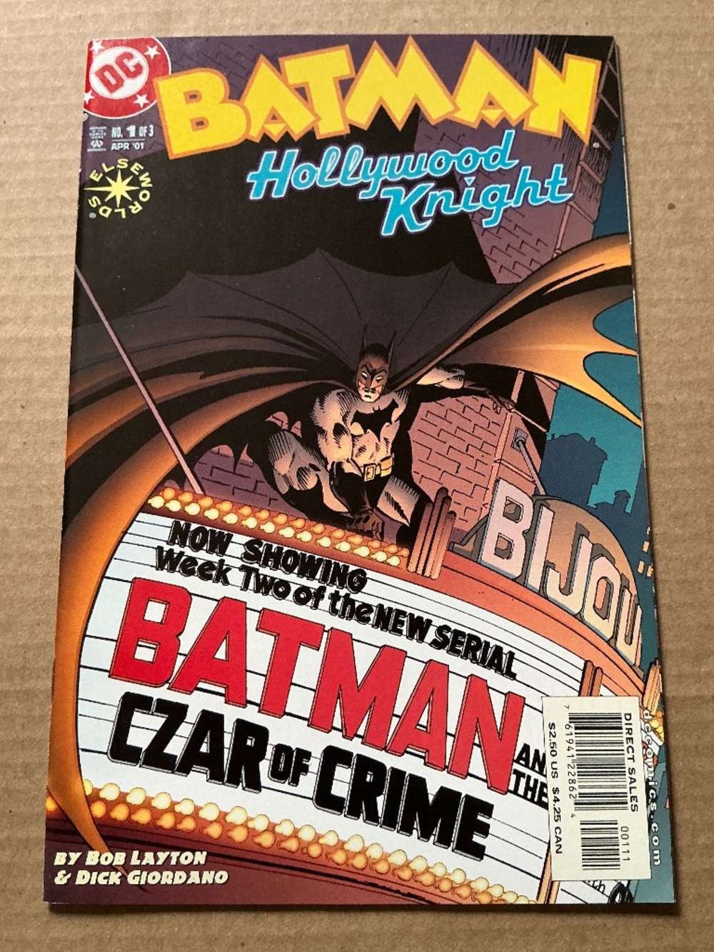 DC Comics Batman Hollywood Knight Issue 1 2001